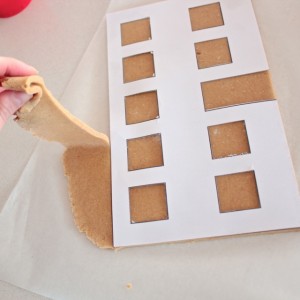 FREE TEMPLATE to make the best DIY gingerbread house EVER. Really clear instructions make this much easier to make than it looks. 