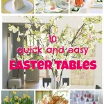 10 quick Easter table ideas